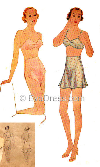 1934 Evening Underpinnings, U30-1517