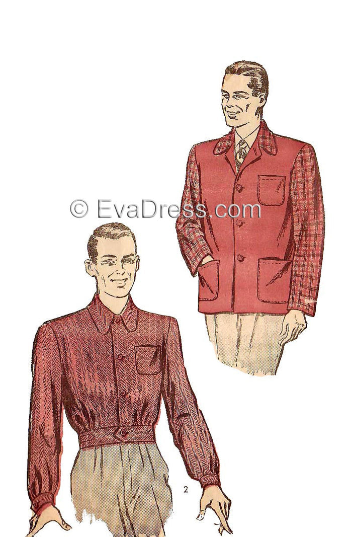 1940's Men's Eisenhower Style Jackets C40-3969