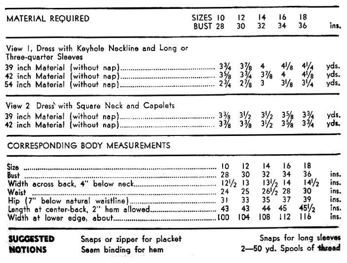1943 Dresses, D40-4733