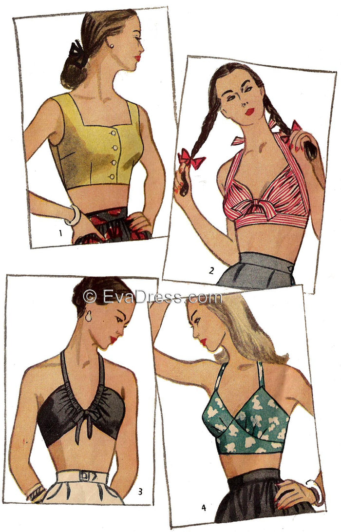 1945 Beach Tops B40-1624