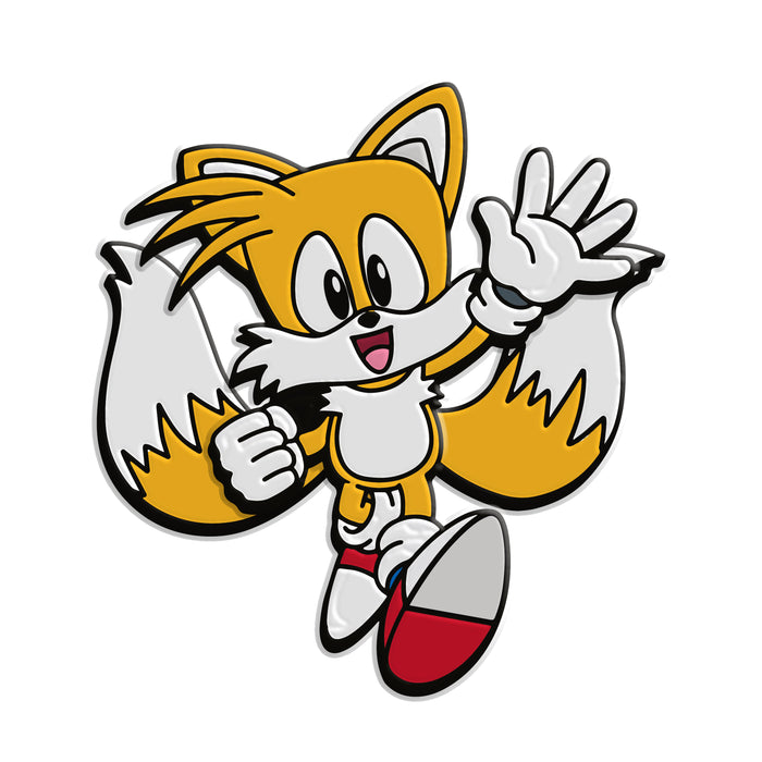 Set of three Sonic the Hedgehog 1.5-inch enamel pins from the 2023 NYCC limited edition 400-pack, featuring colorful character designs.