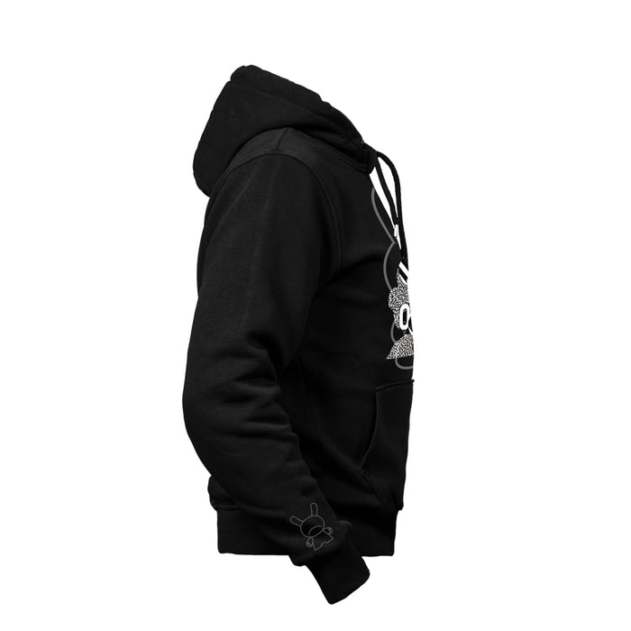 Limited edition 20th Anniversary Monochromic Hoodie by Tristan Eaton featuring bold graphic design and limited release details.