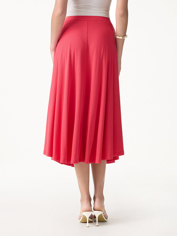 OGLmove CoolTouch Midi Circle Flare Skirt with Pockets