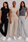 3-Pack Joggers & Fitted T-Shirts - Mono