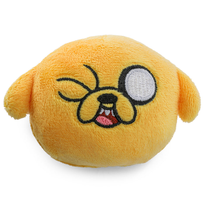 Adventure Time plush pins featuring Jake and Finn in a 2-pack, soft plush collectible pins from the Adventure Time series