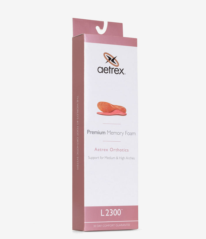 Aetrex Premium Extra Comfort Memory Foam Orthotics - No Color