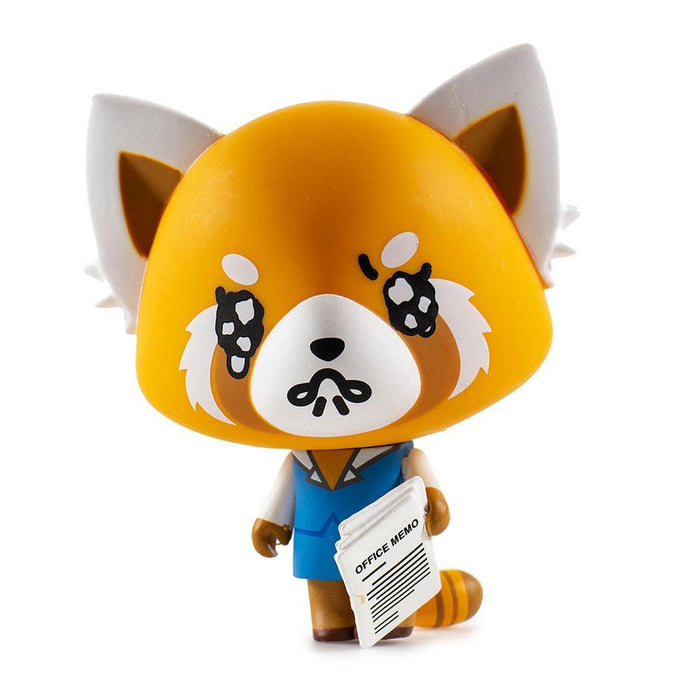 Aggretsuko blind box mini figure by Kidrobot x Sanrio, vinyl collectible toy in sealed packaging