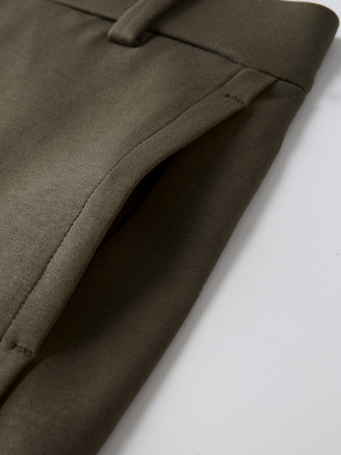 OGLmove Air Cotton Mid-Rise Travel Shorts with Pockets