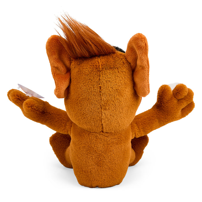 ALF 7.5-inch plush window clinger with suction cups, colorful soft toy by Kidrobot for decorative window display.