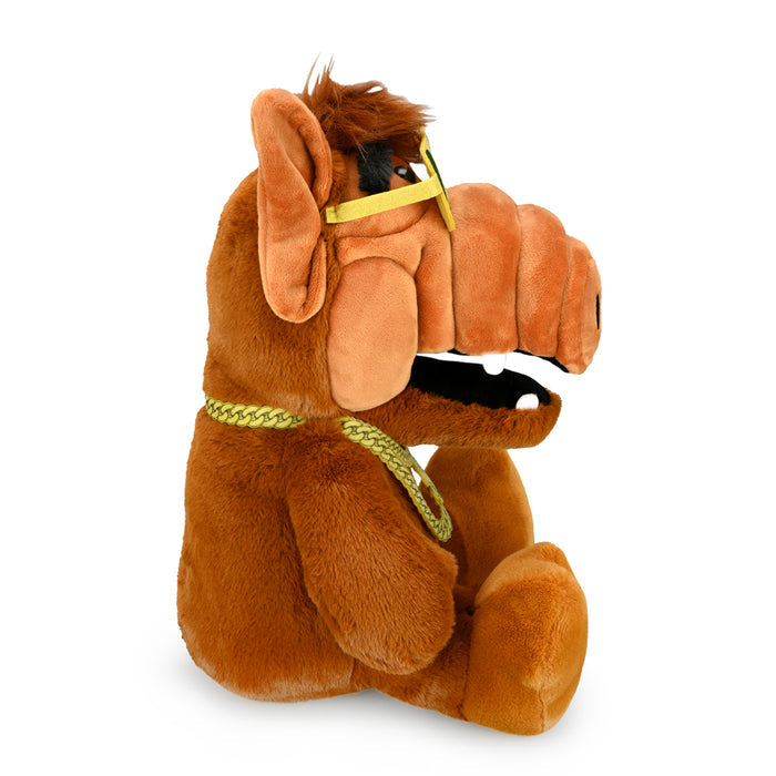 ALF HugMe 16-inch Shake Action Plush by Kidrobot featuring soft plush fabric and playful shake action for kids.