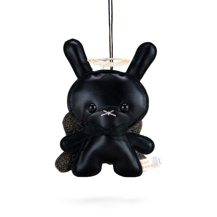 Flat Bonnie Annual Holiday Dunny 5-inch plush ornament, Dreamy Edition, featuring soft, festive holiday-themed plush details.