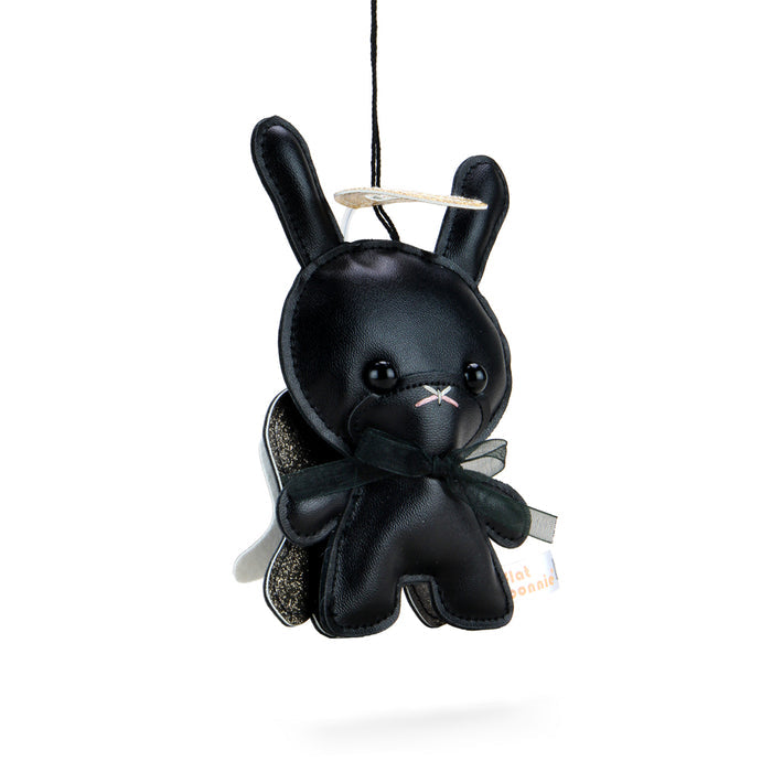 Flat Bonnie Annual Holiday Dunny 5-inch plush ornament, exclusive Dreamy Edition with festive holiday design.