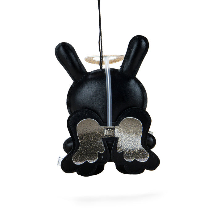 Flat Bonnie Annual Holiday Dunny 5-inch plush ornament, exclusive Dreamy Edition featuring soft, festive holiday-themed design.