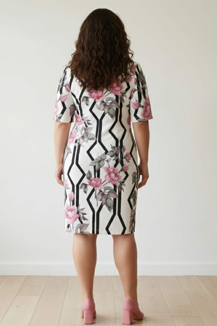 Aquarelle Wildflower Polo Dress