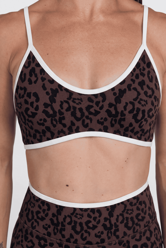 Assentuate Shorts - Brown Leopard
