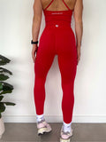 Audacious Tights - Red
