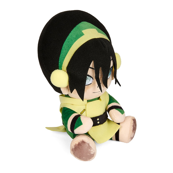 7.5-inch Avatar: The Last Airbender Toph Phunny plush toy, soft and cuddly plush of the character from the animated series.