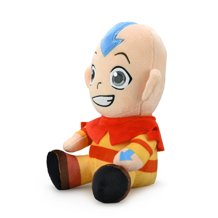 8-inch Aang plush from Avatar: The Last Airbender Phunny collection, soft stuffed toy featuring popular character.