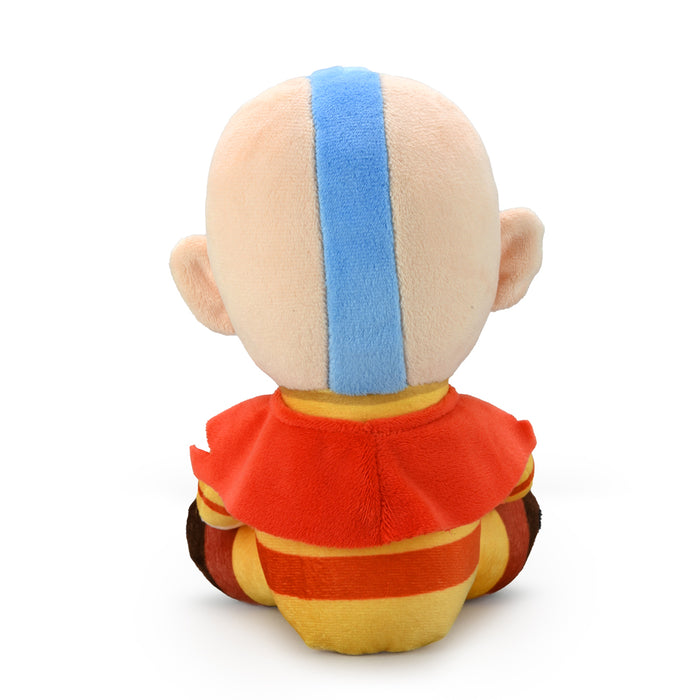 8-inch Aang plush from Avatar: The Last Airbender, soft and huggable Phunny plush toy featuring the main character.