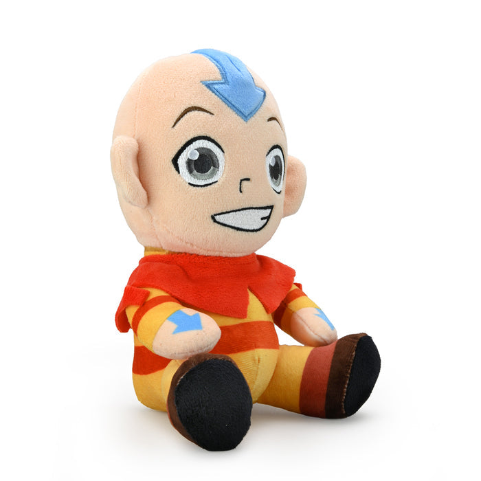Aang plush from Avatar: The Last Airbender, 8-inch soft toy with detailed features, perfect for fans and collectors.