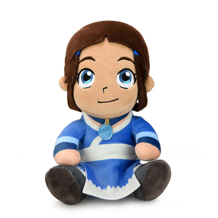 8-inch Avatar: The Last Airbender Katara plush toy from Phunny collection, featuring detailed fabric and character likeness.