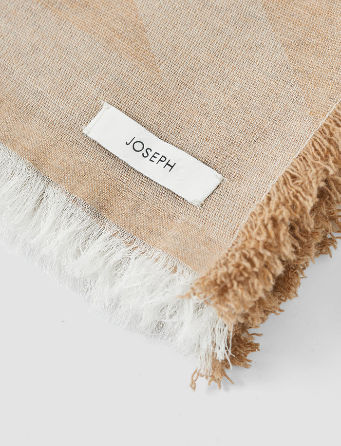 Azalea Wool Cashmere Scarf