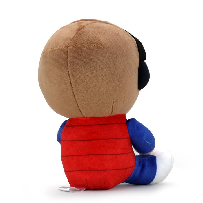 Back to the Future Marty McFly Phunny plush toy featuring the character in iconic outfit, soft and collectible for fans.