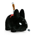 Black edition Backstab Smorkin Labbit 14-inch plush toy with detailed features and soft fabric, from the Labbit plush collection.