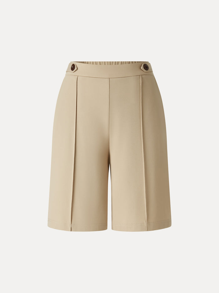 OGLmove Bamboo Ponte Essential Shorts with Pockets