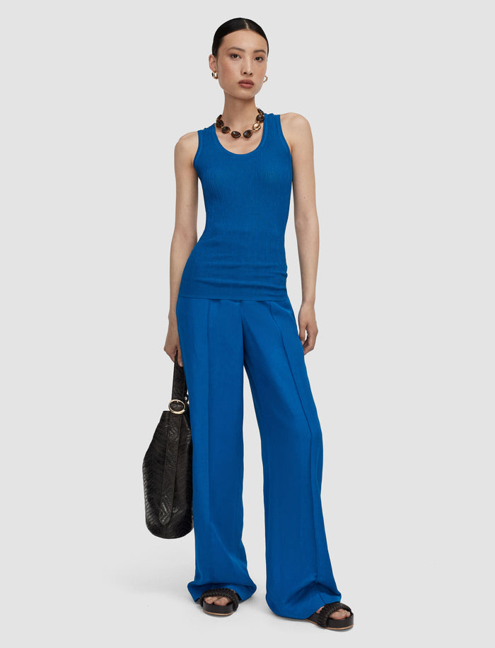 Bayt Crinkle Viscose Vest Top