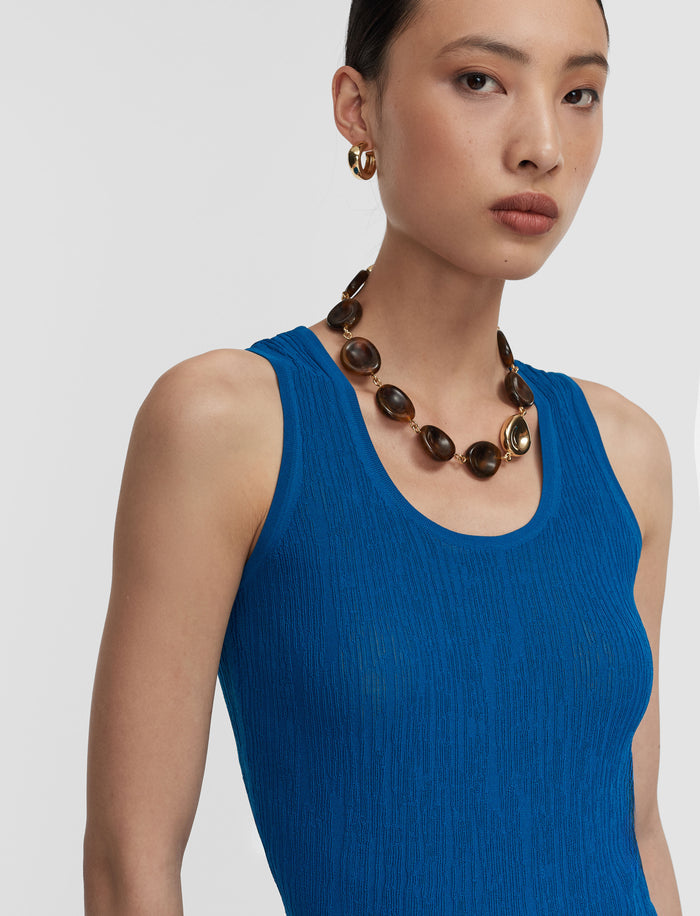 Bayt Crinkle Viscose Vest Top