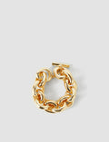 Gold Bean Link Bracelet - Joseph