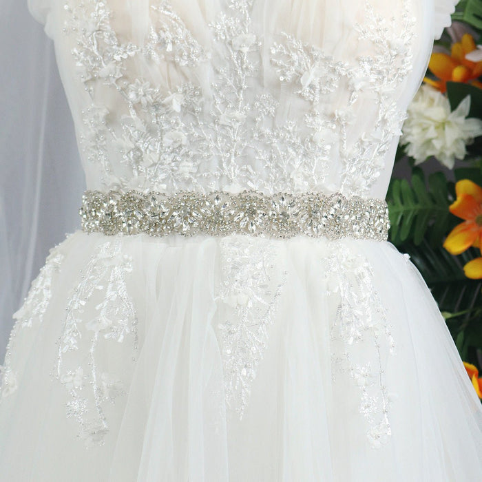 Beautiful Rhinestone Waist Belts for Wedding Dresses - Rosymae