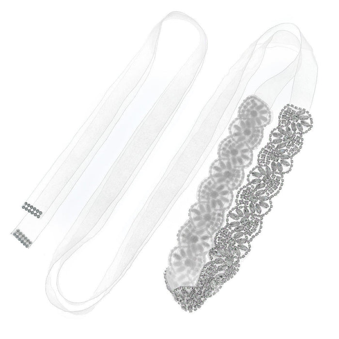 Beautiful Rhinestone Waist Belts for Wedding Dresses - Rosymae