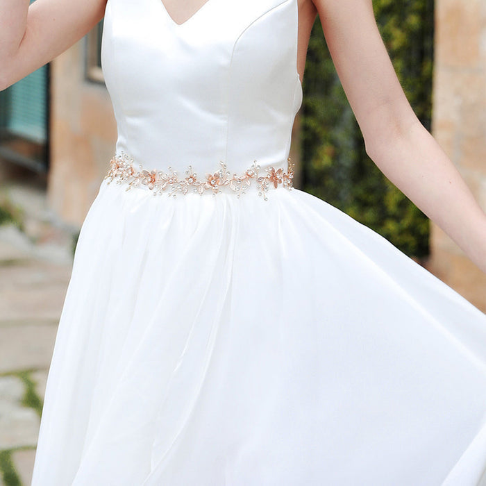 Beautiful Rhinestone Waistband for Brides - Rosymae