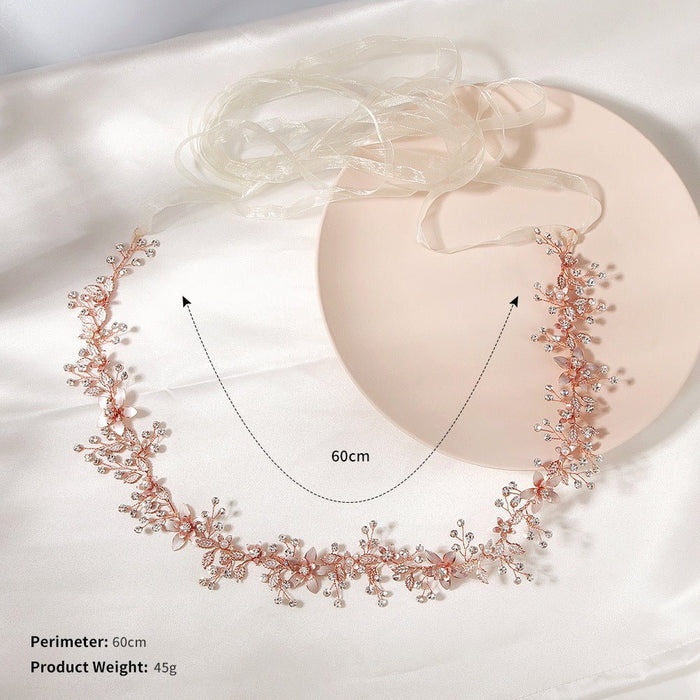 Beautiful Rhinestone Waistband for Brides - Rosymae