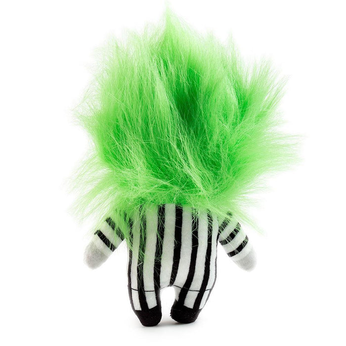 Beetlejuice Phunny plush by Kidrobot featuring a soft, detailed plush toy of Beetlejuice from the popular animated series.