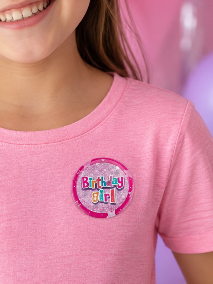 Birthday Girl Sparkle Celebration Pin Mia Belle Girls