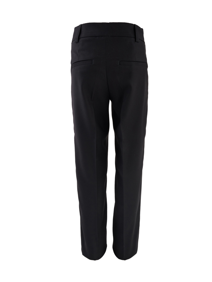 Black Classic Uniform Trouser Pants by Kids Couture Mia Belle Girls