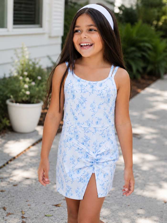 Blue Beauty Floral Dress