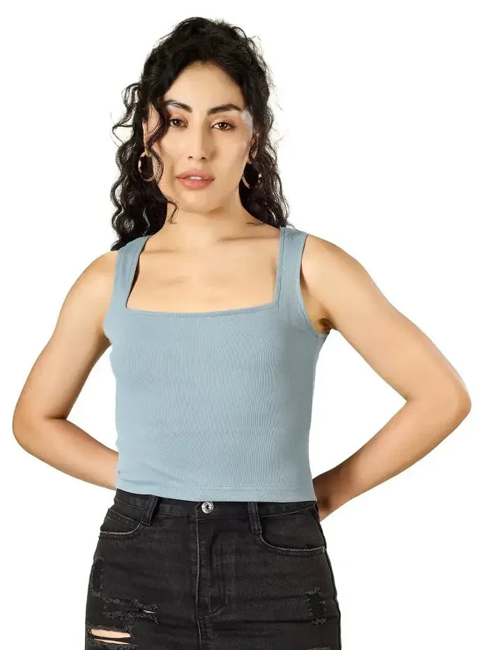 BlueFicus Casual Solid Women  Top Blueficus