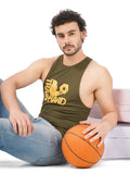 graphic printed vest for men