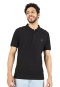 solid polo t-shirt for men