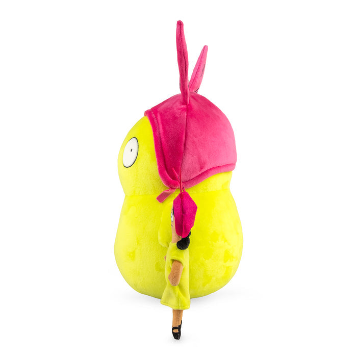 Bob's Burgers Louise and Kuchi Kopi 16-inch HugMe plush with shake action, soft character plush toy from the animated series.