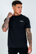Boston Street Regular Fit Cotton T-Shirt - Black