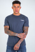 Boston Street Regular Fit Cotton T-Shirt - Navy