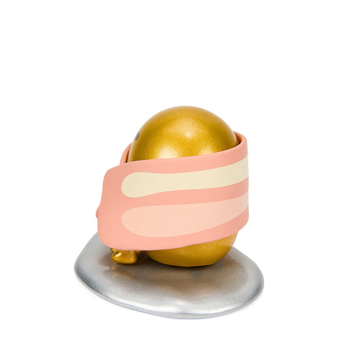 Sanrio Gudetama breakfast-themed vinyl art figure 2-pack featuring Gudetama in breakfast settings and playful poses.