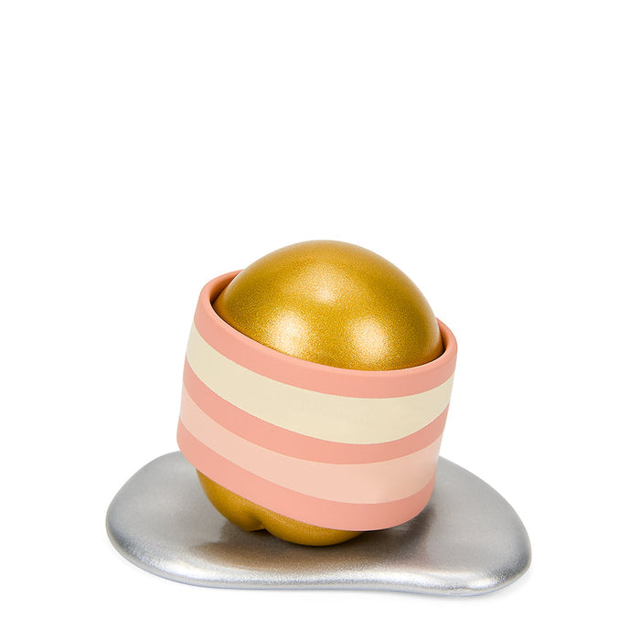Sanrio Gudetama breakfast-themed vinyl art figure 2-pack, featuring two playful Gudetama characters in breakfast setting.