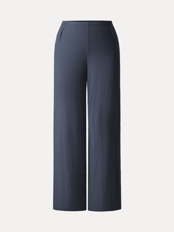 OGLmove Breathable Cotton-linen Straight Leg Pant