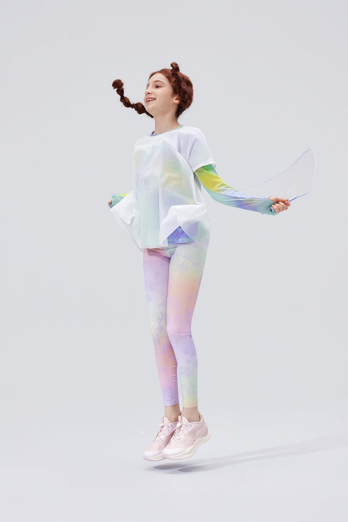 Cloudie Air Leggings **Jouy Pastel Violet**
